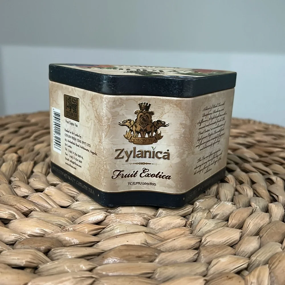 Beautiful Tin Box from Lithuanian Tea